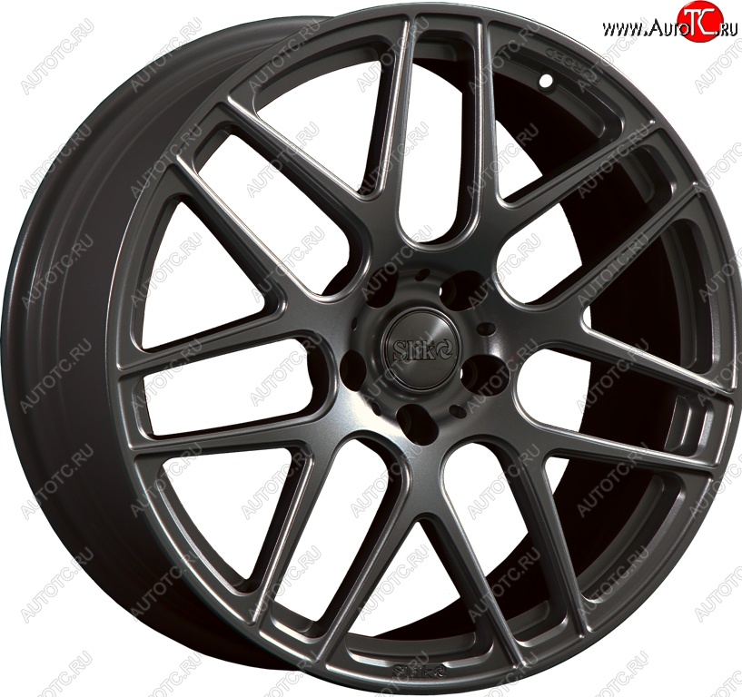 43 319 р. Кованый диск Slik PREMIUM L-906 8.5x19   (Темный хром (DC))  с доставкой в г. Воронеж