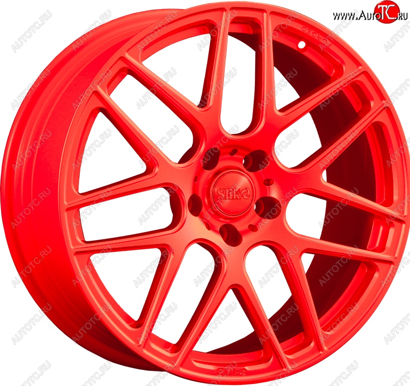 43 319 р. Кованый диск Slik PREMIUM L-906 8.5x19   (RAL 3026 ярко алый (3026))  с доставкой в г. Воронеж