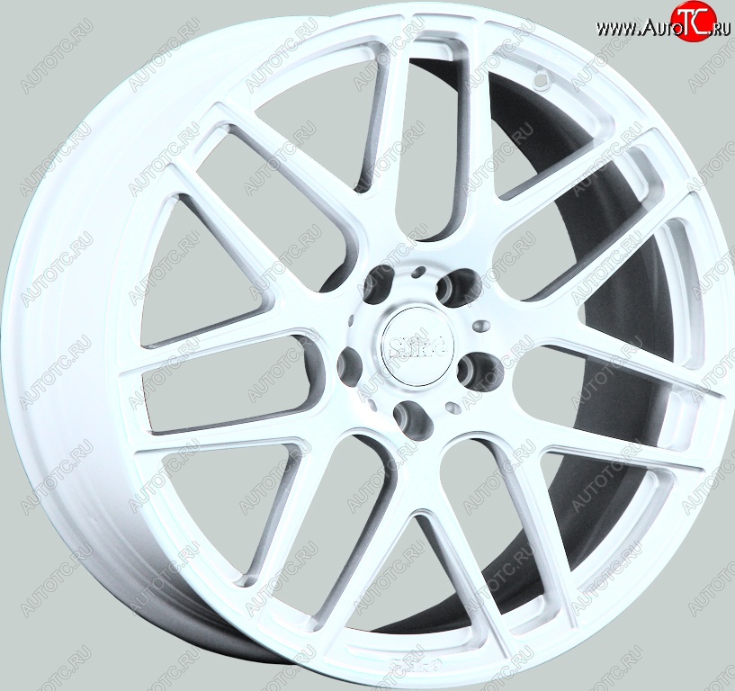 43 319 р. Кованый диск Slik PREMIUM L-906 8.5x19   (Белый (W))  с доставкой в г. Воронеж