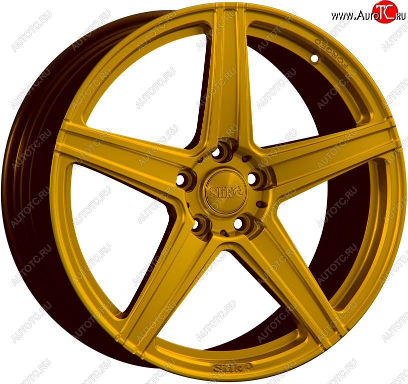 35 799 р. Кованый диск Slik PREMIUM L-908 8.5x19   (Ярко желтый RAL1021 (YELLOW))  с доставкой в г. Воронеж