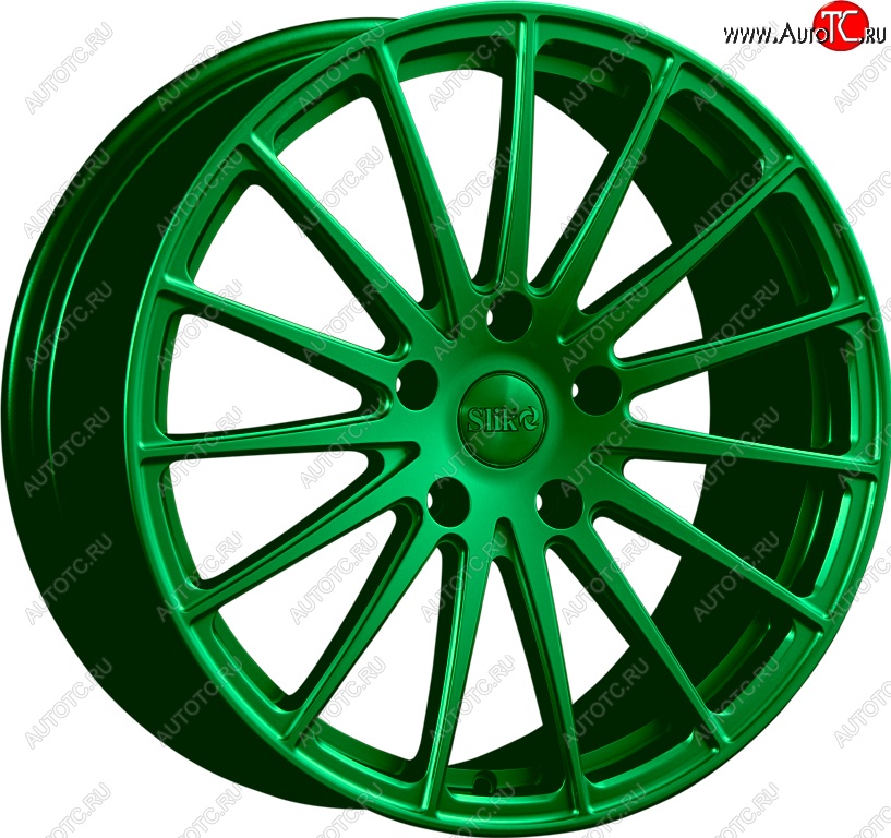 35 799 р. Кованый диск Slik PREMIUM L-912 8.5x19   (Зеленый (GREEEN))  с доставкой в г. Воронеж