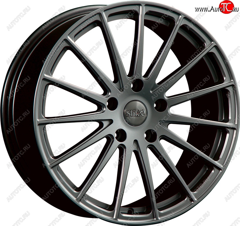 35 799 р. Кованый диск Slik PREMIUM L-912 9.0x19   (Темный хром (DC))  с доставкой в г. Воронеж