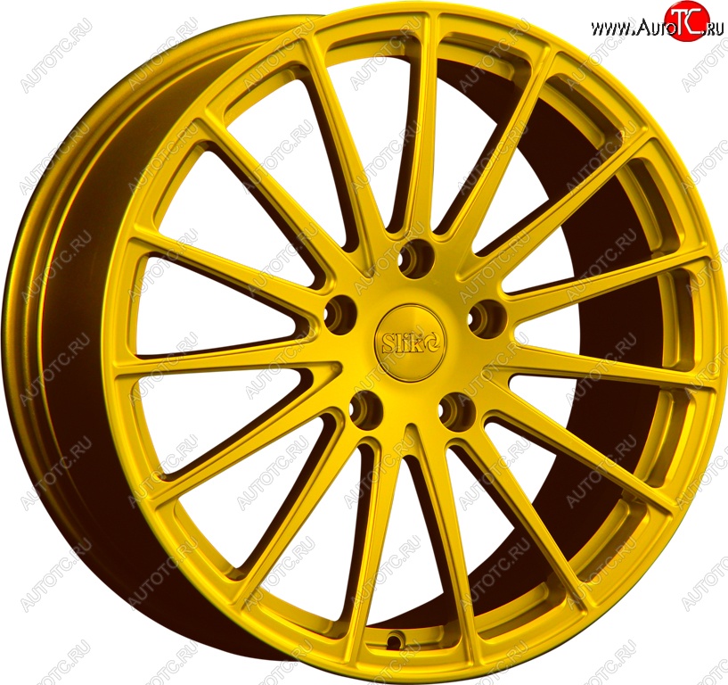35 799 р. Кованый диск Slik PREMIUM L-912 9.0x19   (Ярко желтый RAL1021 (YELLOW))  с доставкой в г. Воронеж