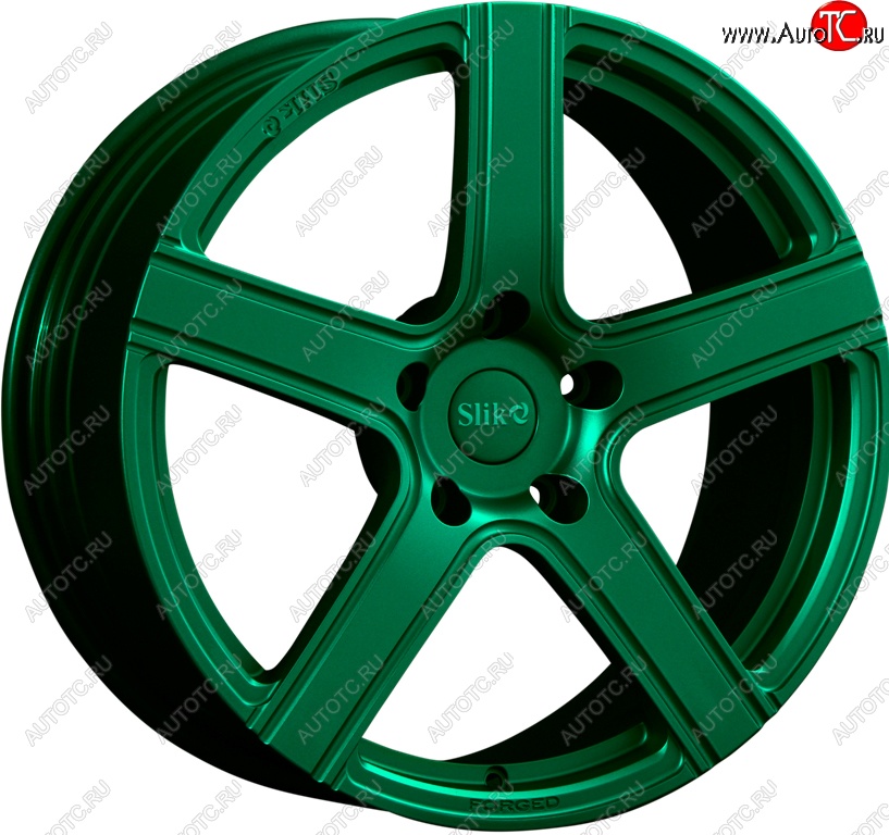 43 319 р. Кованый диск Slik PREMIUM L-913 8.5x19   (Candy изумрудно-зеленый (Candy Green))  с доставкой в г. Воронеж