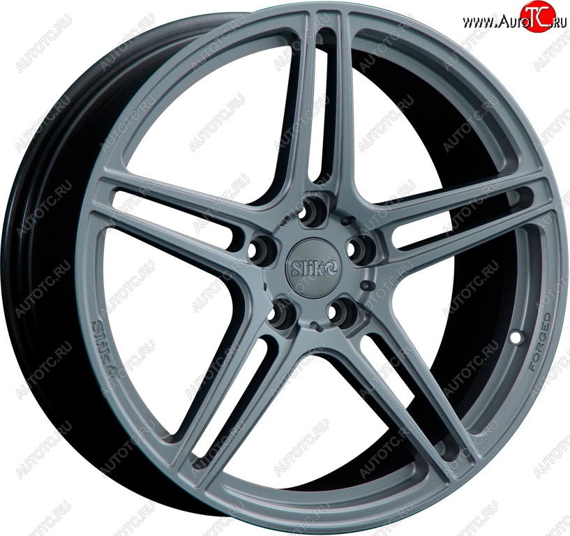 43 319 р. Кованый диск Slik PREMIUM L-914 8.5x19   (Графит глянцевый (GM))  с доставкой в г. Воронеж