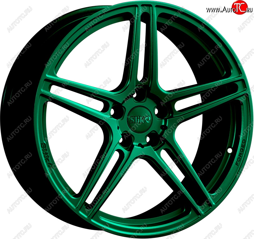44 999 р. Кованый диск Slik PREMIUM L-914 9.0x19   (Candy изумрудно-зеленый (Candy Green))  с доставкой в г. Воронеж