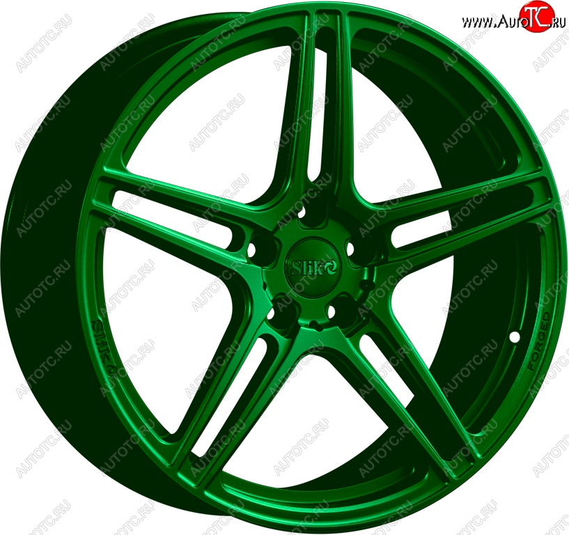 44 999 р. Кованый диск Slik PREMIUM L-914 9.0x19   (Зеленый (GREEEN))  с доставкой в г. Воронеж