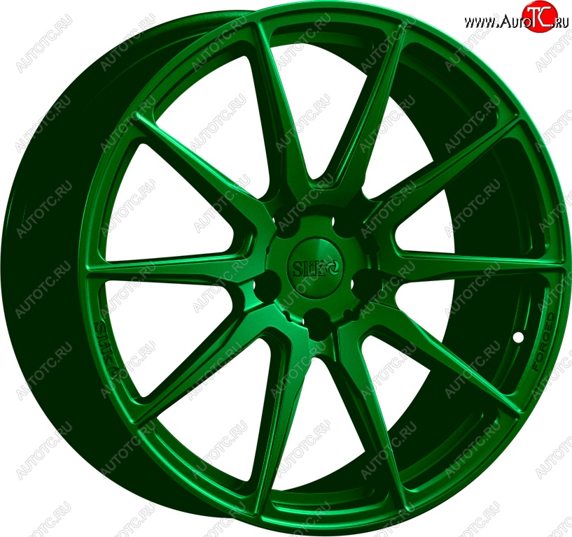 44 999 р. Кованый диск Slik PREMIUM L-915 9.0x19   (Зеленый (GREEEN))  с доставкой в г. Воронеж