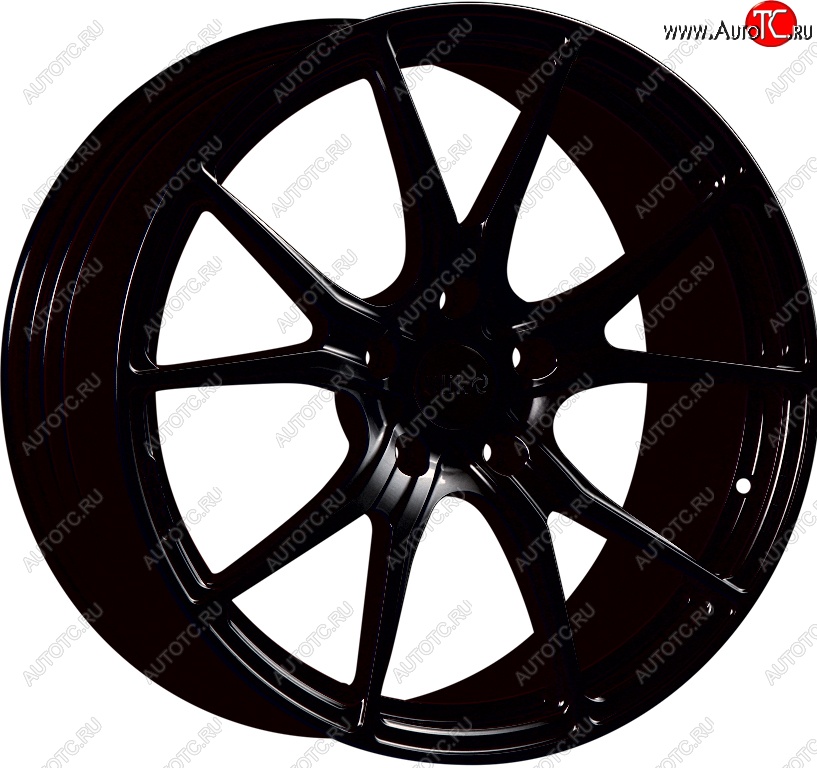 43 319 р. Кованый диск Slik PREMIUM L-916 8.5x19   (Черный глянцевый (BK))  с доставкой в г. Воронеж