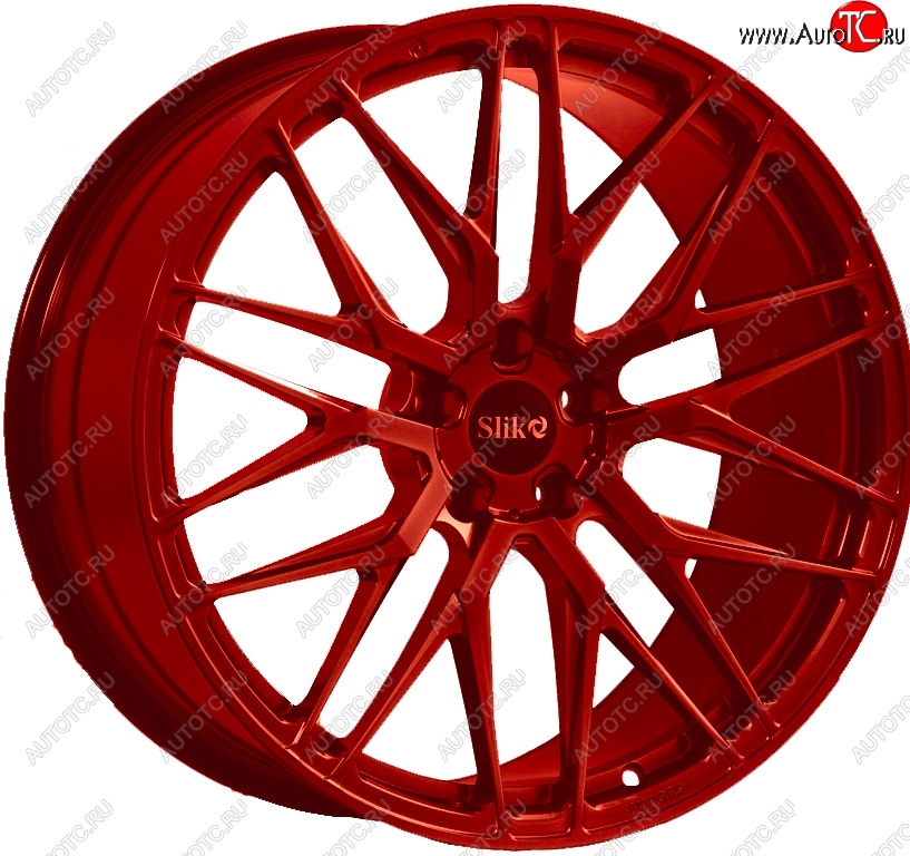 43 319 р. Кованый диск Slik PREMIUM L-918 8.5x19   (Candy красный (Candy RED))  с доставкой в г. Воронеж