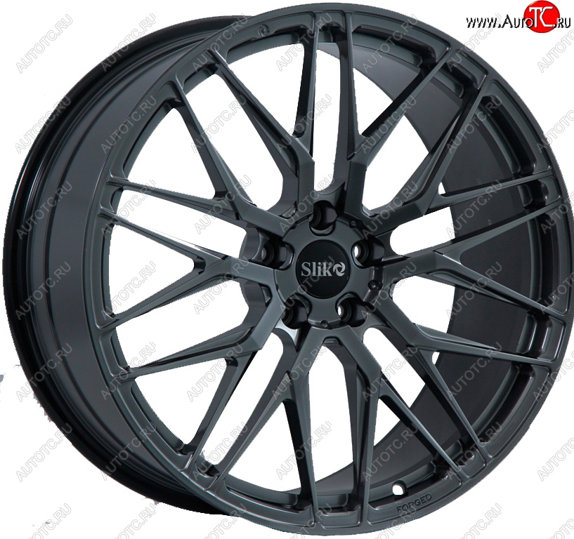 43 319 р. Кованый диск Slik PREMIUM L-918 8.5x19   (Матовый серый титан (TITAN))  с доставкой в г. Воронеж