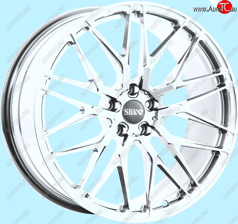 43 319 р. Кованый диск Slik PREMIUM L-918 8.5x19   (Белый (W))  с доставкой в г. Воронеж