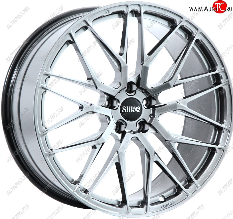 41 999 р. Кованый диск Slik PREMIUM L-918 9.0x19   (Ярко-блестящее серебро (HPB))  с доставкой в г. Воронеж