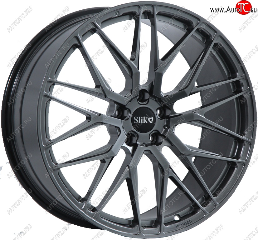 44 999 р. Кованый диск Slik PREMIUM L-918 9.0x19   (Графит глянцевый (GM))  с доставкой в г. Воронеж