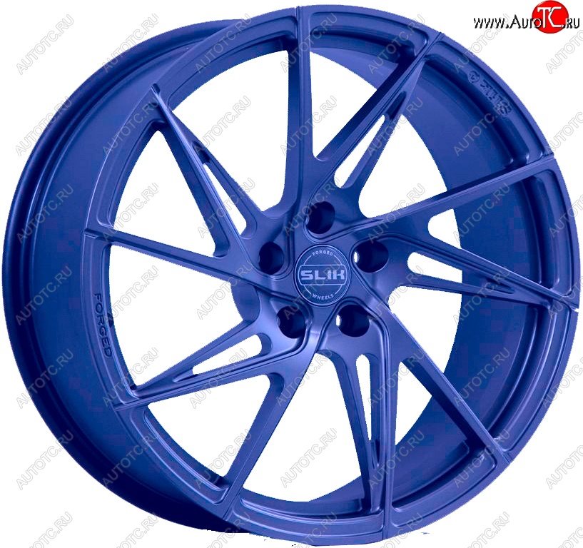 43 319 р. Кованый диск Slik PREMIUM L-936 8.5x19   (Синий (BLUE))  с доставкой в г. Воронеж