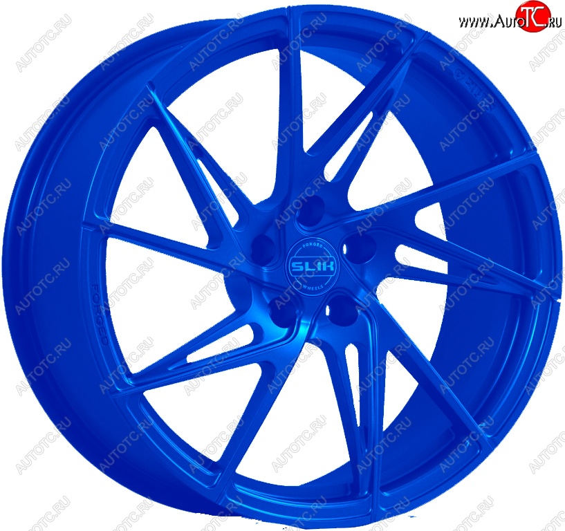 43 319 р. Кованый диск Slik PREMIUM L-936 8.5x19   (Candy синий (Candy BLUE))  с доставкой в г. Воронеж