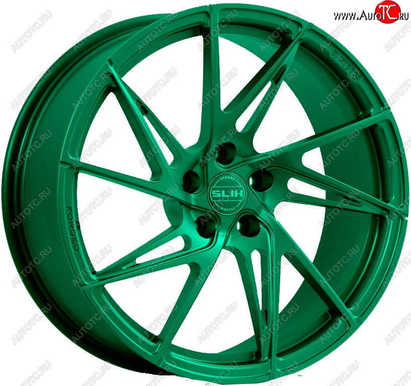 44 999 р. Кованый диск Slik PREMIUM L-936 9.0x19   (Candy изумрудно-зеленый (Candy Green))  с доставкой в г. Воронеж