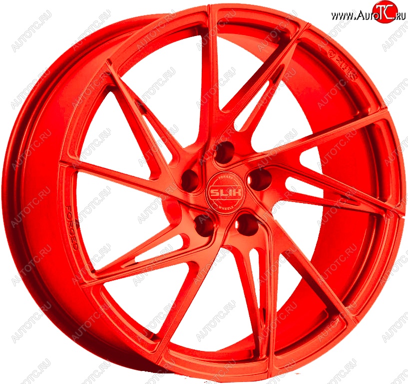 44 999 р. Кованый диск Slik PREMIUM L-936 9.0x19   (RAL 3026 ярко алый (3026))  с доставкой в г. Воронеж