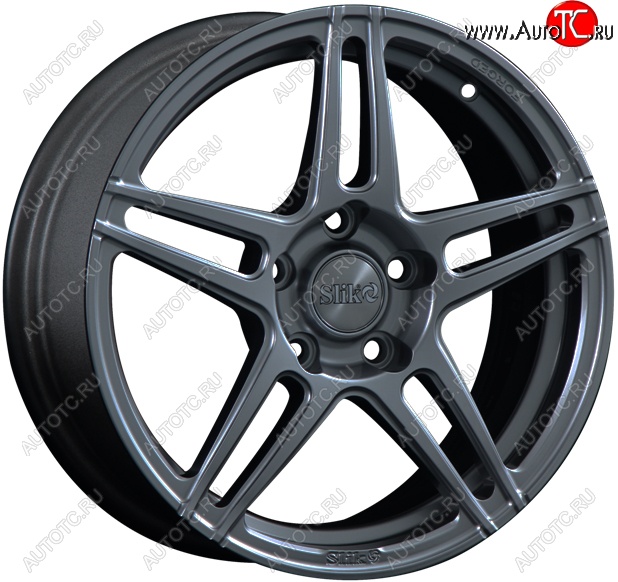 19 449 р. Кованый диск Slik premium R16x6.5 RAL Графит глянцевый (GM) 6.5x16   (Цвет: GM)  с доставкой в г. Воронеж
