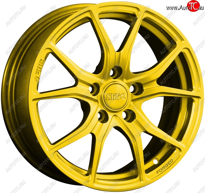 19 449 р. Кованый диск Slik premium R16x6.5 Candy YELLOW ярко-желтый 6.5x16   (Цвет: Candy YELLOW ярко-желтый 6.5x16)  с доставкой в г. Воронеж