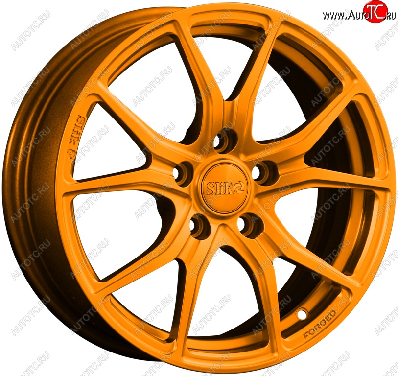 19 449 р. Кованый диск Slik premium R16x6.5 Candy Медно-оранжевый матовый 6.5x16   (Цвет: Candy Медно-оранжевый матовый 6.5x16)  с доставкой в г. Воронеж