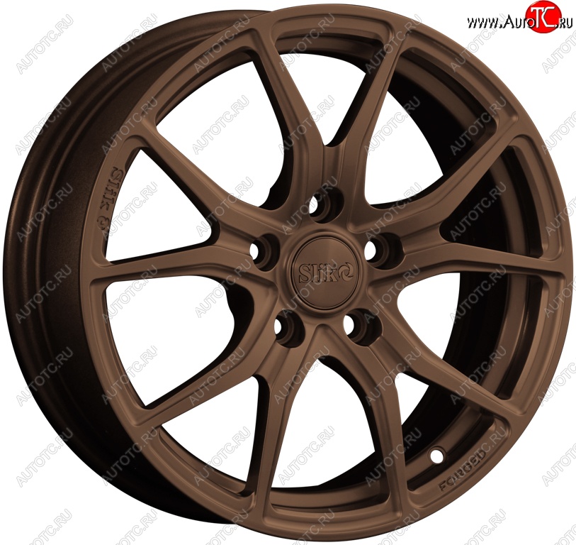 19 449 р. Кованый диск Slik premium R16x6.5 Бронза (BRZ) 6.5x16   (Цвет: BRZ)  с доставкой в г. Воронеж