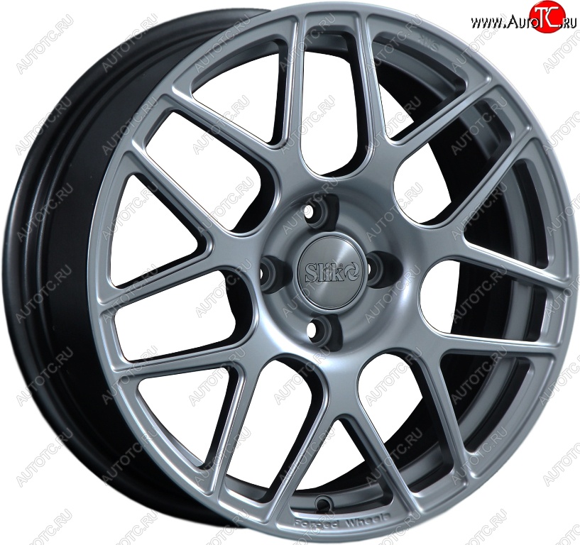 25 999 р. Кованый диск Slik premium R17x7.5 Серебристый темный (S25) 7.5x17   (Цвет: S25)  с доставкой в г. Воронеж