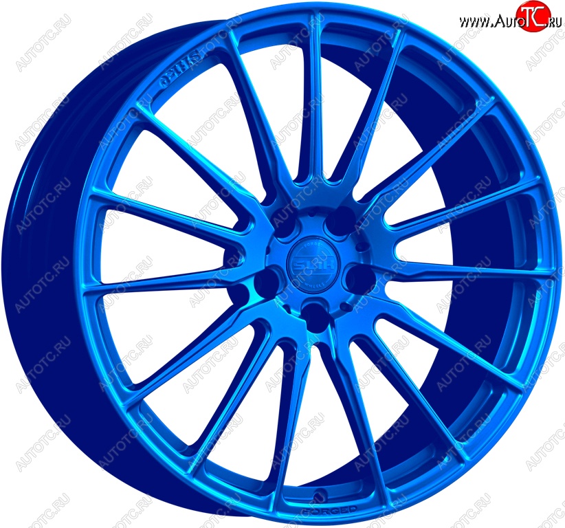 60 999 р. Кованый диск Slik PREMIUM 10.0x20   (Candy синий (Candy BLUE))  с доставкой в г. Воронеж