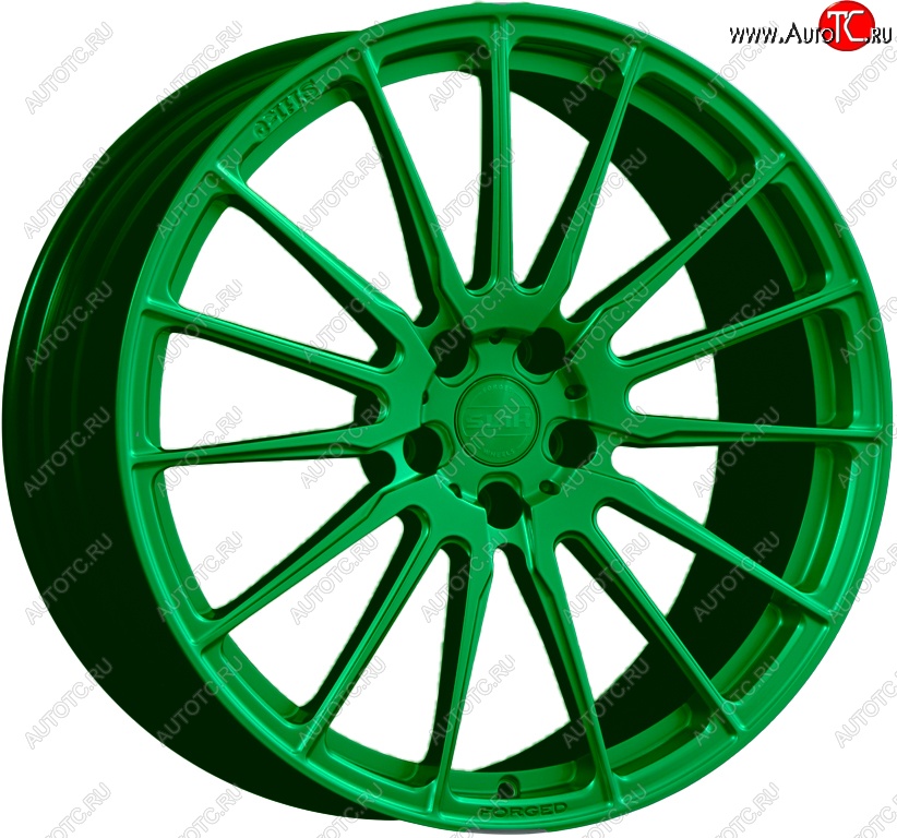 60 999 р. Кованый диск Slik PREMIUM 9.0x20   (Зеленый (GREEEN))  с доставкой в г. Воронеж