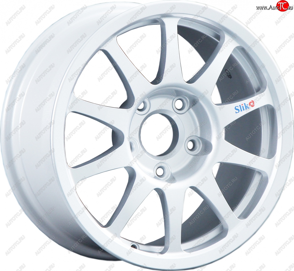 23 399 р. Кованый диск Slik Sport 7x15 (Белый)   (Цвет: Белый)  с доставкой в г. Воронеж
