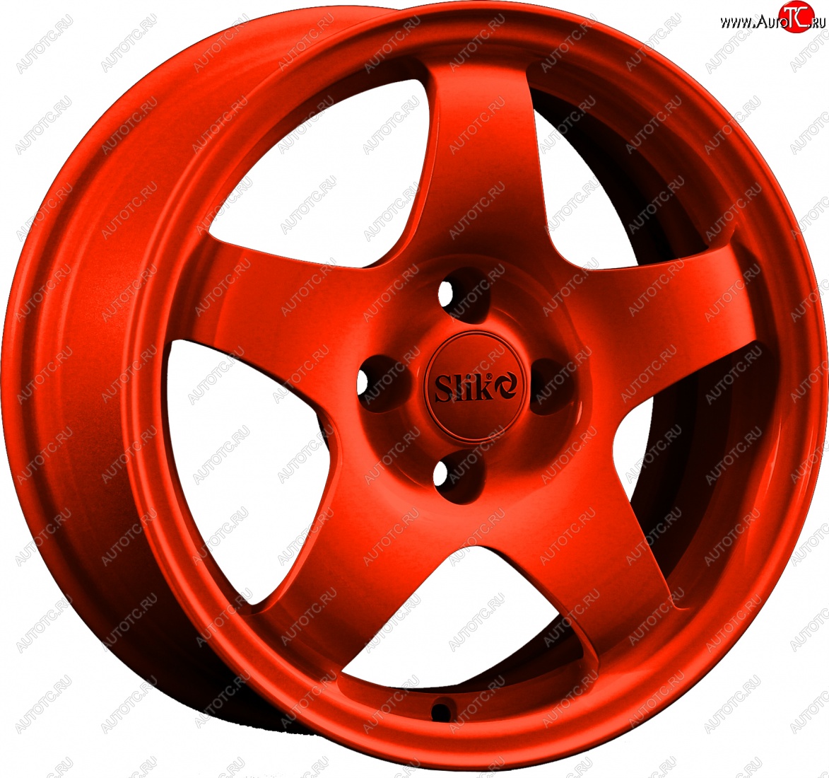 15 249 р. Кованый диск Slik Sport 6.5x15 (Candy красный)   (Цвет: Candy красный)  с доставкой в г. Воронеж