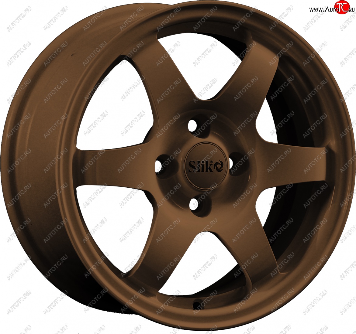 15 249 р. Кованый диск Slik Sport 6.5x15 (Металлик коньячная бронза. Матовый)   (Цвет: Металлик коньячная бронза. Матовый)  с доставкой в г. Воронеж