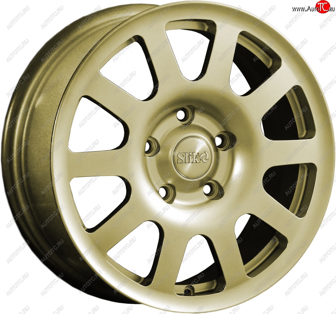 18 999 р. Кованый диск Slik Sport 6.5x16 (Металлик золотой)   (Цвет: Металлик золотой)  с доставкой в г. Воронеж