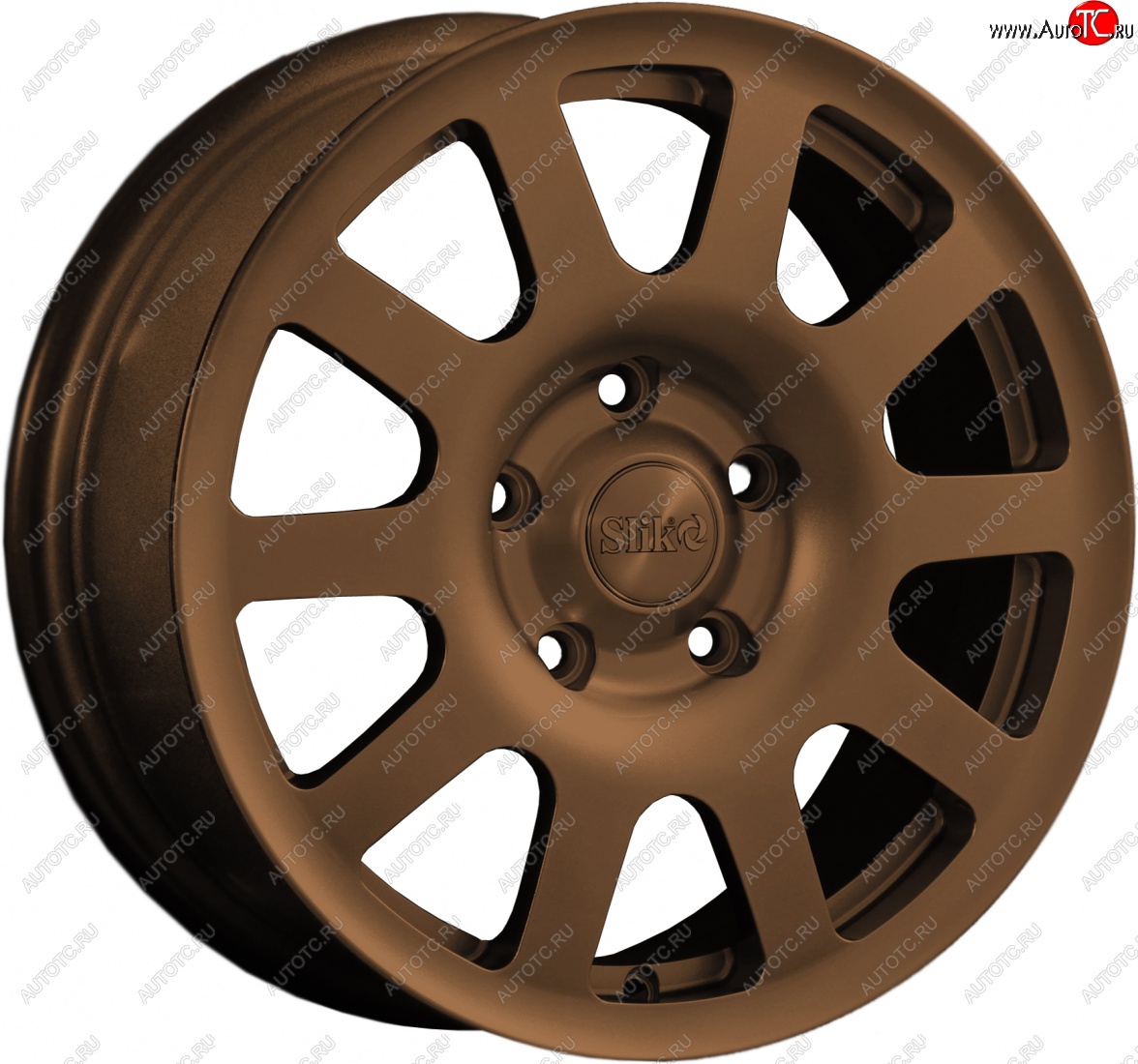 18 999 р. Кованый диск Slik Sport 6.5x16 (Металлик коньячная бронза. Матовый)   (Цвет: Металлик коньячная бронза. Матовый)  с доставкой в г. Воронеж
