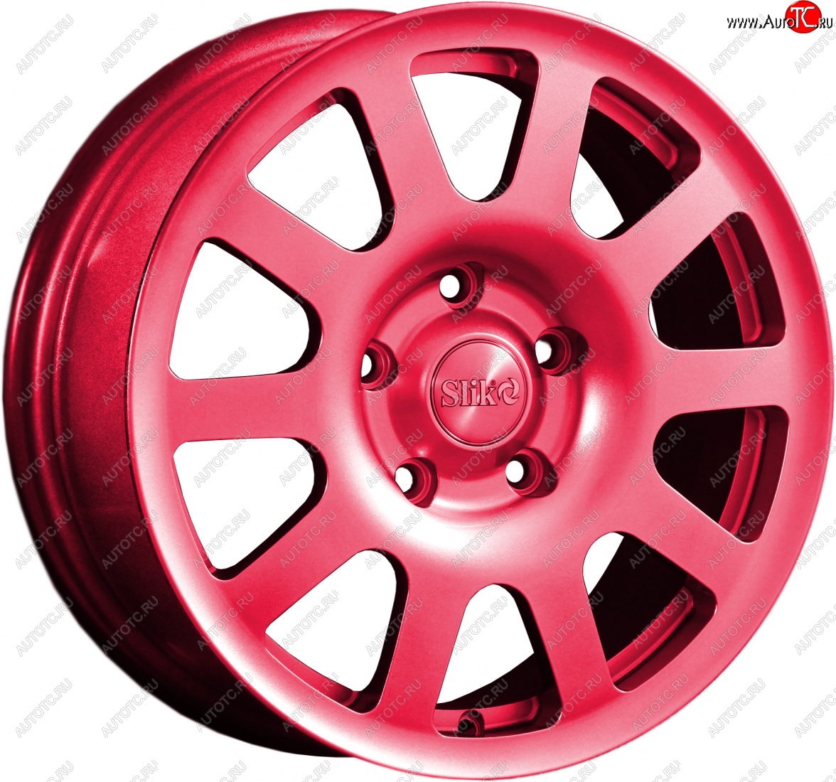 18 999 р. Кованый диск Slik Sport 6.5x16 (Candy рубиновый)   (Цвет: Candy рубиновый)  с доставкой в г. Воронеж
