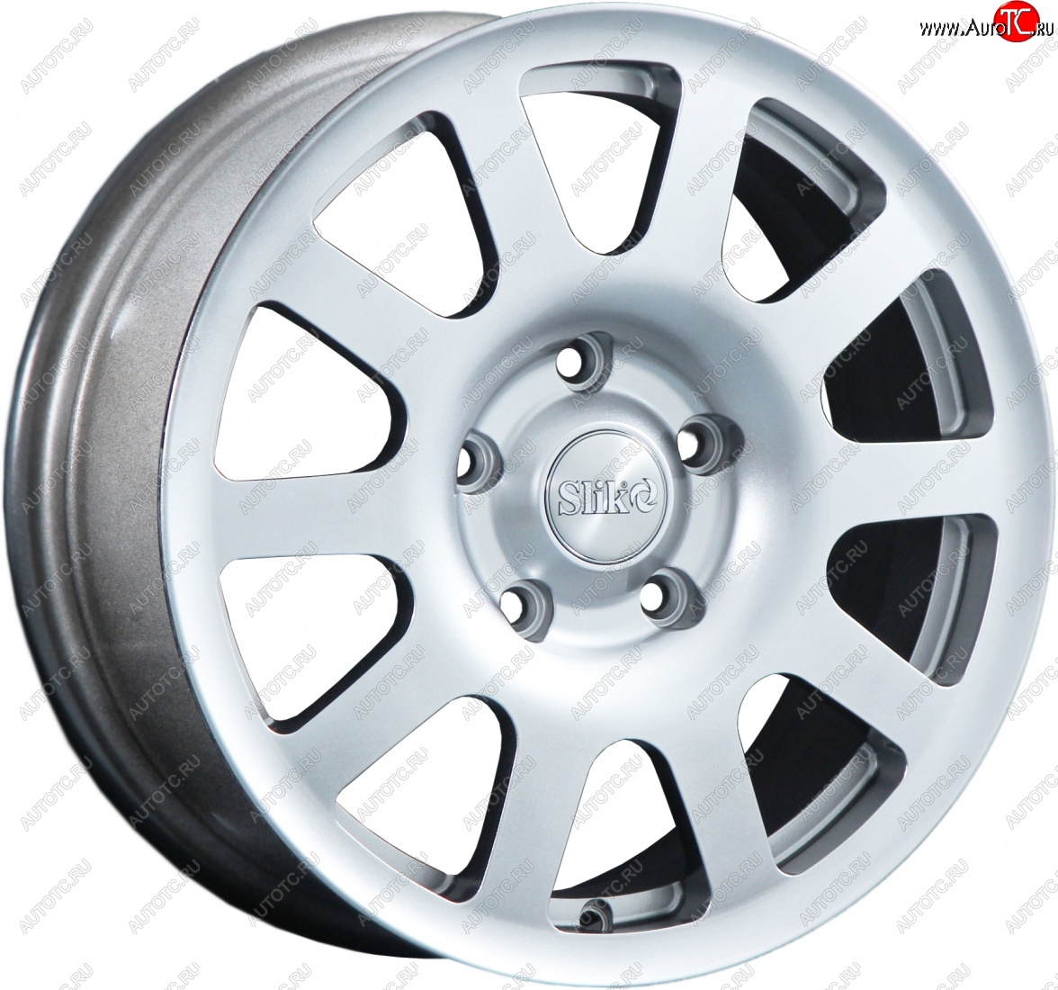 18 999 р. Кованый диск Slik SPORT R16x6.5 Белый (W) 6.5x16   (Цвет: W)  с доставкой в г. Воронеж