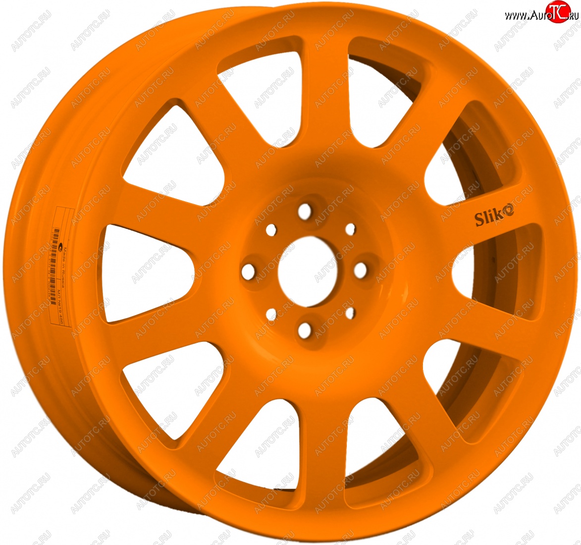 11 049 р. Кованый диск Slik SPORT R16x6.5 Candy Медно-оранжевый глянцевый 6.5x16   (Цвет: Candy Медно-оранжевый глянцевый 6.5x16)  с доставкой в г. Воронеж