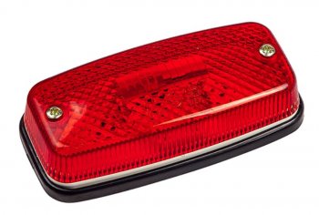284 р. Фонарь контурный Евросвет ЕС 04.К (LED, красный с кронштейном) ВИС 2349 бортовой грузовик рестайлинг (2018-2025) (12В)  с доставкой в г. Воронеж. Увеличить фотографию 1
