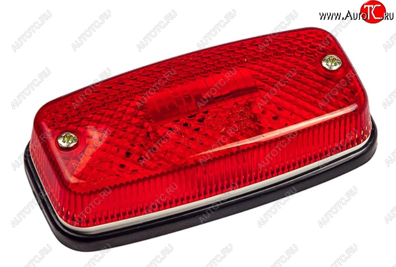 284 р. Фонарь контурный Евросвет ЕС 04.К (LED, красный с кронштейном) ВИС 2349 бортовой грузовик рестайлинг (2018-2025) (12В)  с доставкой в г. Воронеж