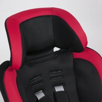 22 699 р. Кресло детское автомобильное Swing Moon (группа 1/2, 1-7 лет/9-25 кг/70-120 см)   (Цвет: черный с красным)  с доставкой в г. Воронеж. Увеличить фотографию 4