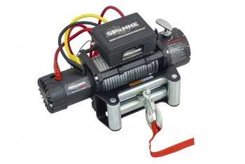 28 999 р. Лебёдка электрическая SPIDER 12000 lbs 5443 кг Electric Winch (влагозащищенная) Chevrolet Rezzo (2000-2008) (стальной трос)  с доставкой в г. Воронеж. Увеличить фотографию 3