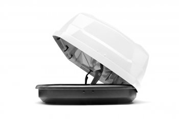 39 799 р. Багажный бокс CYBORT CarNet (460 л/206x86x40 см, двухсторонний, быстросъемные крепления краб) на крышу Nissan Gloria (1979-1983) (белый матовый с защитным покрытием Raptor)  с доставкой в г. Воронеж. Увеличить фотографию 2