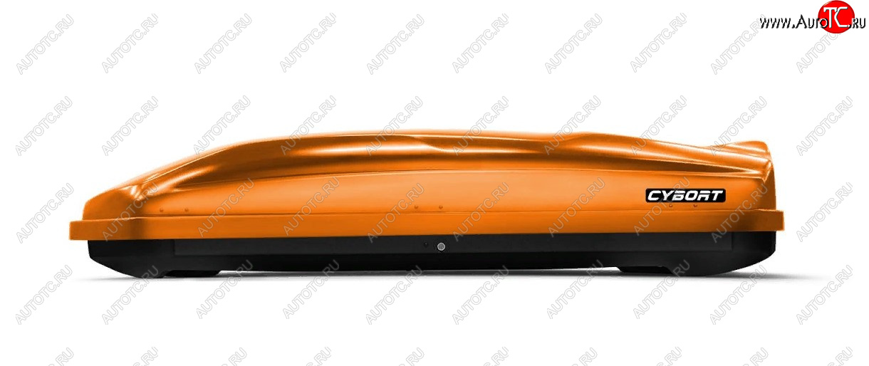 33 999 р. Багажный бокс CYBORT CarGO (580 л/216x85x46 см, двусторонний, крепление скоба) на крышу   (Янтарь (248))  с доставкой в г. Воронеж