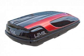 31 999 р. Автобокс LEVEL Касатка (450 л. 190х80х45 см)   (Черно-красный)  с доставкой в г. Воронеж. Увеличить фотографию 2
