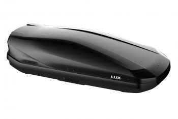 49 899 р. Багажный бокс (450 л 175х85х40 см, двусторонний) LUX IRBIS 175   (черный глянцевый)  с доставкой в г. Воронеж. Увеличить фотографию 2