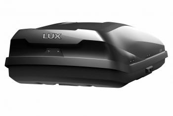 49 899 р. Багажный бокс (450 л 175х85х40 см, двусторонний) LUX IRBIS 175   (черный глянцевый)  с доставкой в г. Воронеж. Увеличить фотографию 3