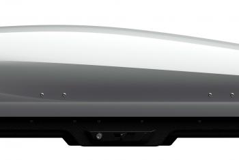 54 599 р. Багажный бокс (470 л 206х75х36 см, двусторонний) LUX IRBIS 206   (серый металлик)  с доставкой в г. Воронеж. Увеличить фотографию 5