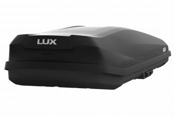 44 899 р. Багажный бокс (470 л 206х75х36 см, двусторонний) LUX IRBIS 206   (черный матовый)  с доставкой в г. Воронеж. Увеличить фотографию 4