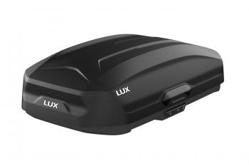 38 799 р. Багажный бокс (440 л 142х91х45 см, двусторонний) LUX TAVR 140   (черный матовый)  с доставкой в г. Воронеж. Увеличить фотографию 4