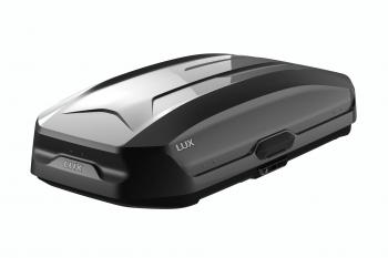51 599 р. Багажный бокс (450 л 175х85х40 см, двусторонний) LUX TAVR 175   (черный глянцевый)  с доставкой в г. Воронеж. Увеличить фотографию 4